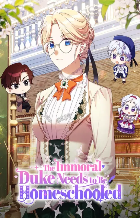 The Immoral Duke Needs to Be Homeschooled AR Cover Image