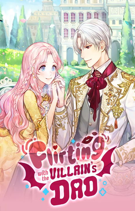Flirting with the Villain's Dad Cover Image