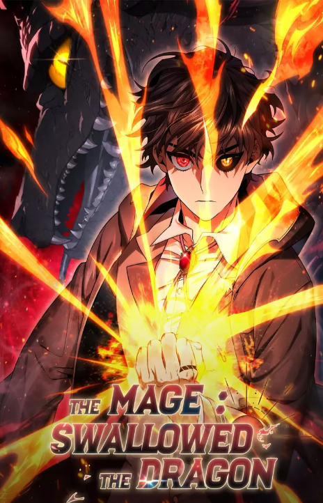 Dragon Devouring Mage Cover Image